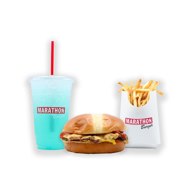 Jr Marathon Burger Combo